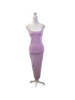 Mable Benita Knit Open Back Midi Dress Size Medium